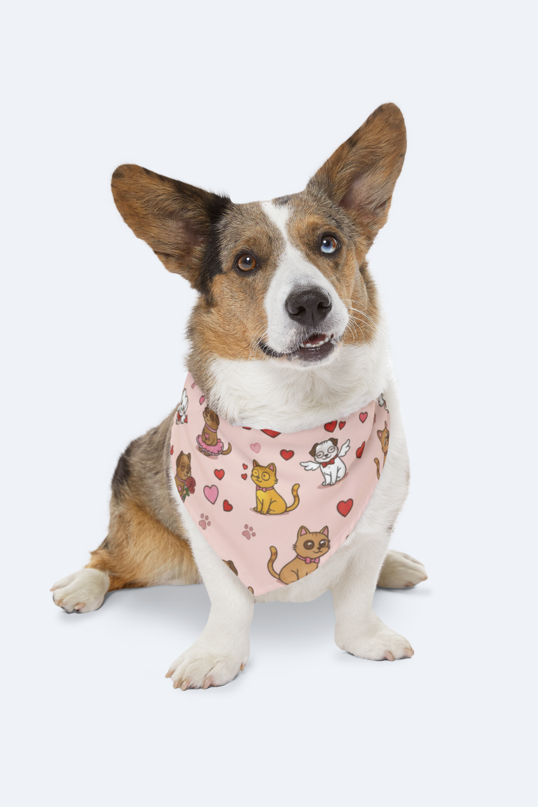 Sweetheart Love Pet Bandana