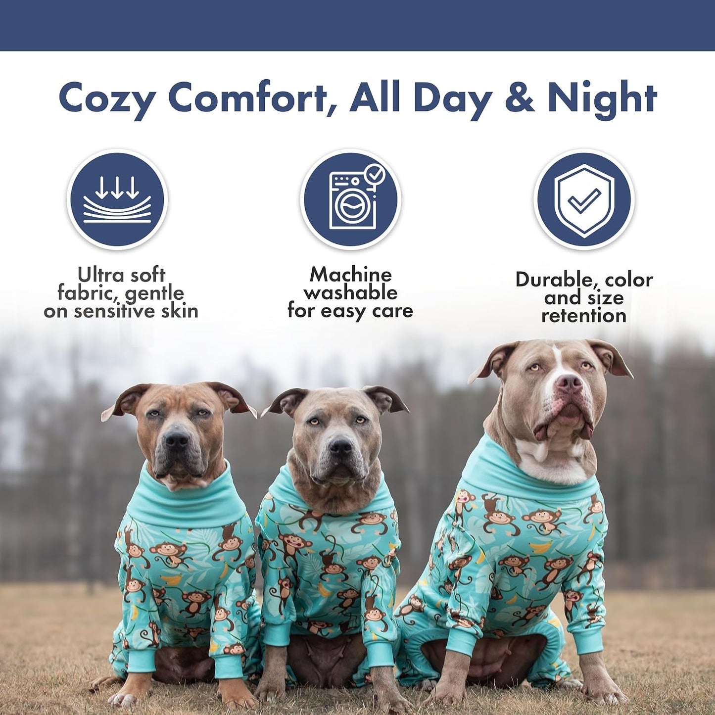 Monkey Dog Pajama