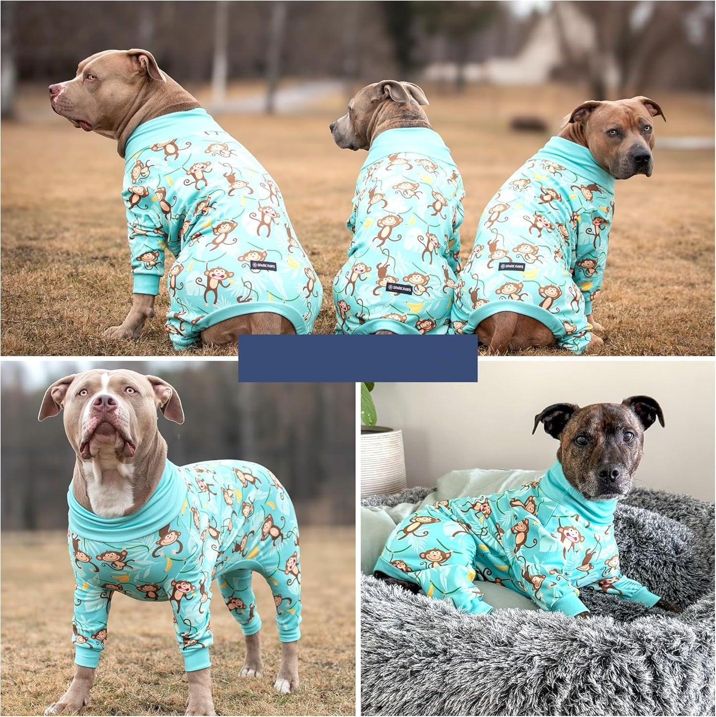 Monkey Dog Pajama