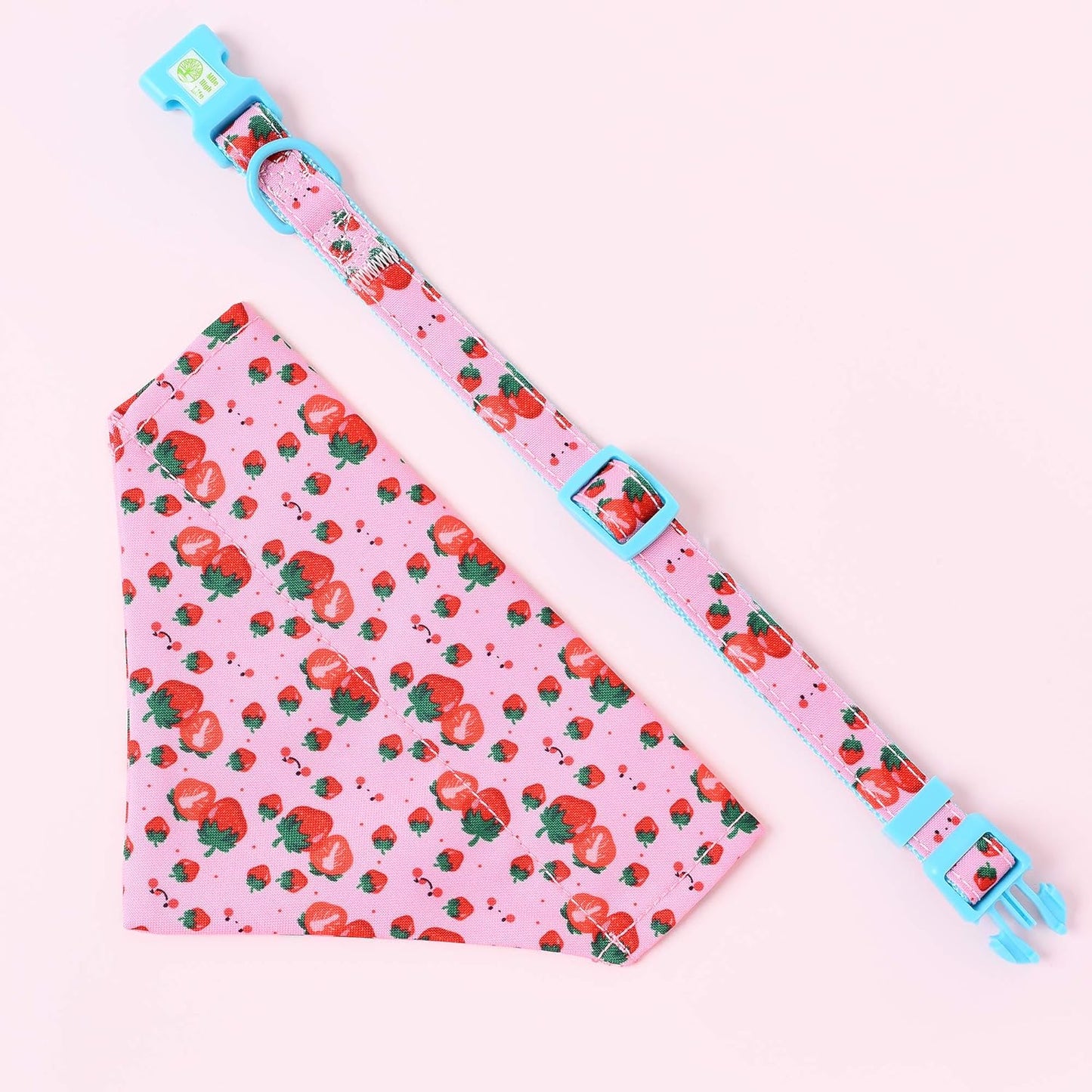 Strawberry Pet Bandana